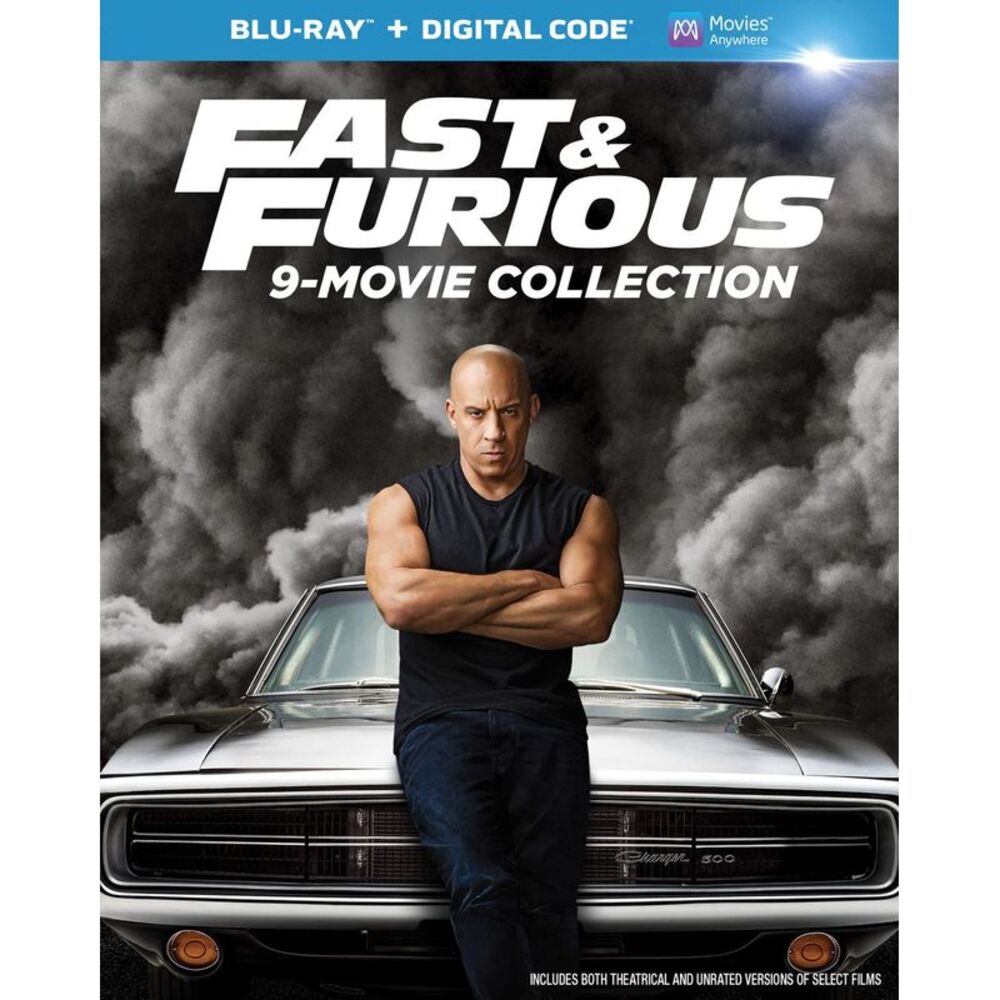 Universal Home Video - Fast & Furious 9-Movie Collection  (Blu-ray) Gray